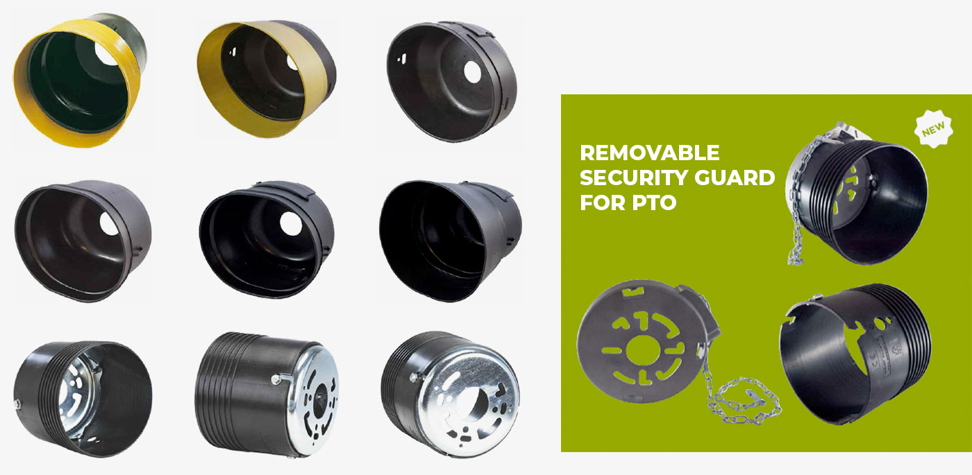 Removable security guard for PTO